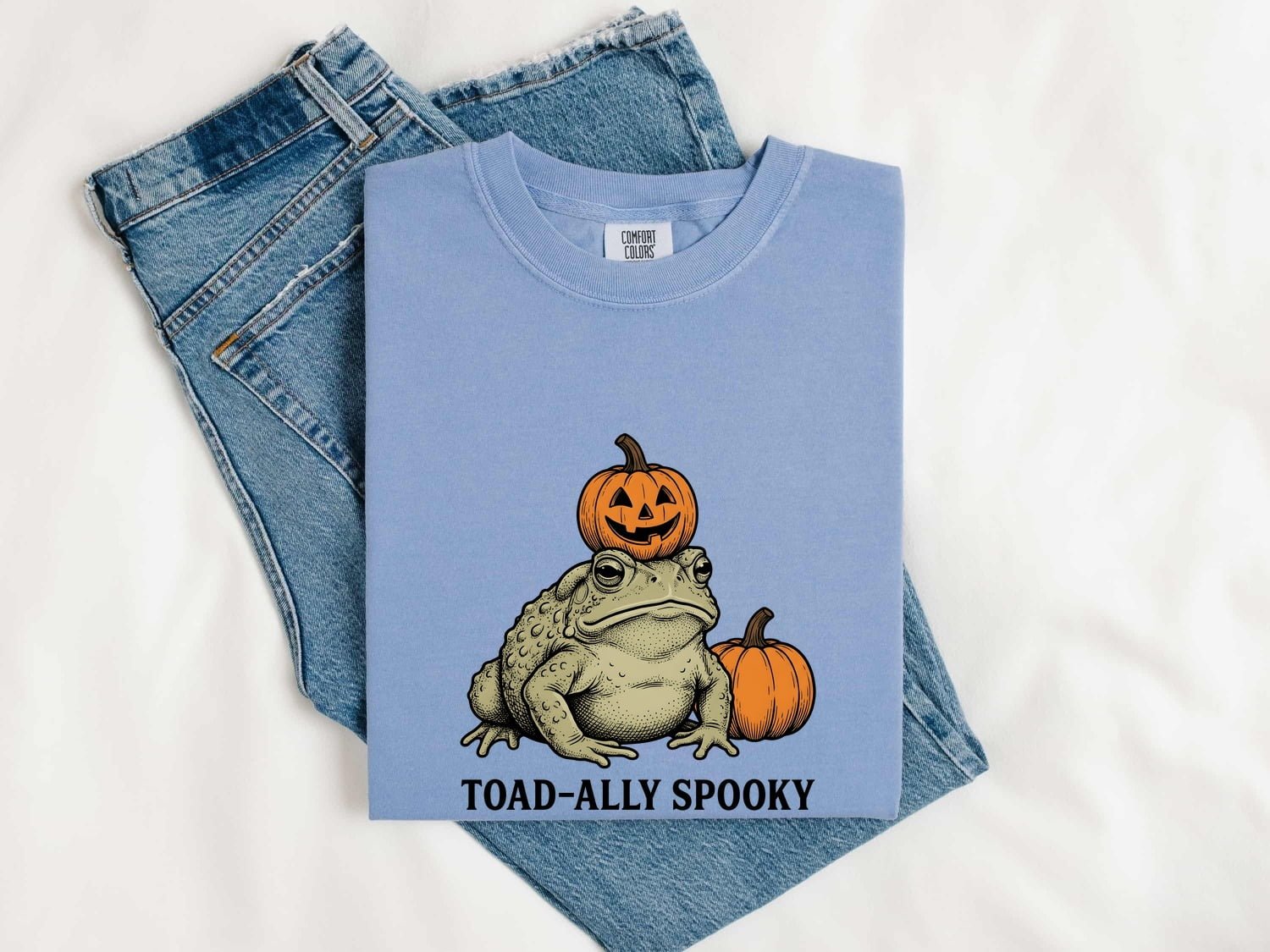 Frog Squash Shirt Halloween Creature Gift Women Classic Tee Toad T-Shirt Horror Fan Retro Tshirt Monster Graphic Outline Halloween Pumpkin - Image 4