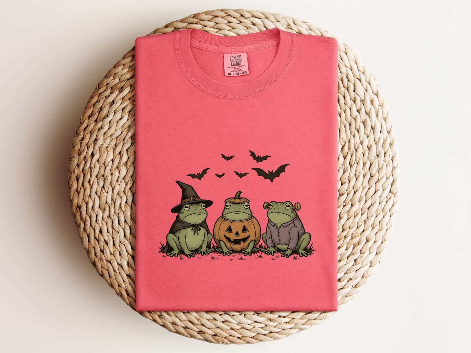 Frog Shirt Halloween Pets Gift Women Rustic Tee Toad T-Shirt Horror Fan Primitive Tshirt Animal Graphic Doodle Nocturnal Creatures Tshirt - Image 7